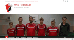 Desktop Screenshot of msvhettstedt.de